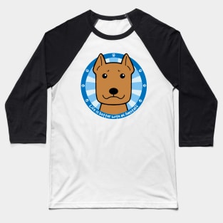 Life is Better With an American Staffordshire Terrier Baseball T-Shirt